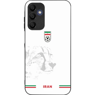 Samsung Galaxy A16 Case Hülle - Silikon schwarz Iran 2026 personalisierbares Fussballtrikot