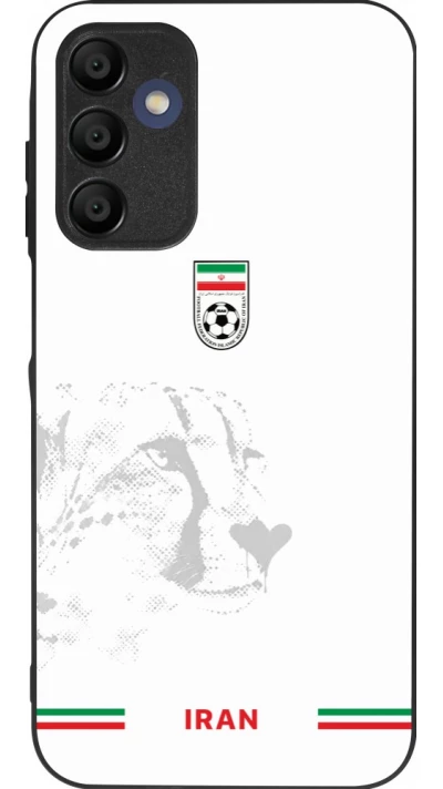 Coque Samsung Galaxy A16 - Silicone rigide noir Maillot de football Iran 2026 personnalisable