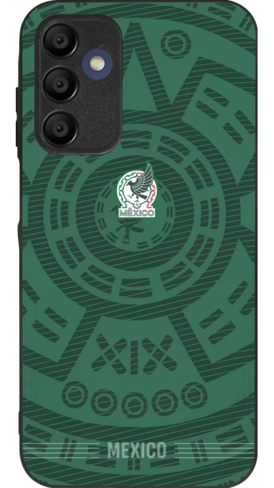 Coque Samsung Galaxy A16 - Silicone rigide noir Maillot de football Mexique 2026 personnalisable