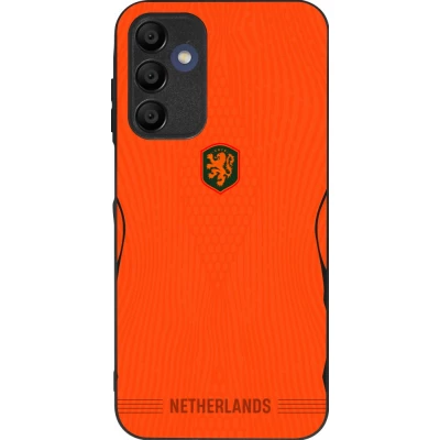Samsung Galaxy A16 Case Hülle - Silikon schwarz Niederlande 2026 personalisierbares Fussballtrikot
