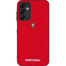 Samsung Galaxy A16 Case Hülle - Silikon schwarz Portugal 2026 personalisierbares Fussballtrikot
