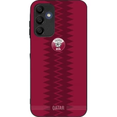 Samsung Galaxy A16 Case Hülle - Silikon schwarz Qatar 2026 personalisierbares Fussballtrikot