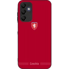Samsung Galaxy A16 Case Hülle - Silikon schwarz Tschechische Republik 2026 personalisierbares Fussballtrikot