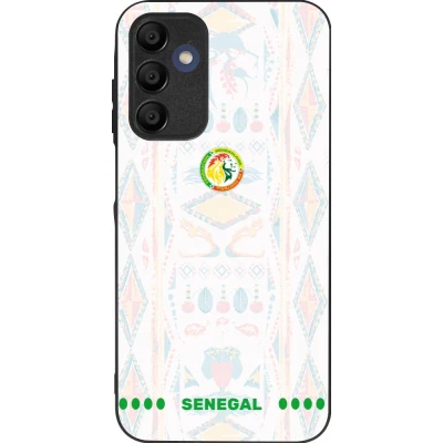 Samsung Galaxy A16 Case Hülle - Silikon schwarz Senegal 2026 personalisierbares Fussballtrikot