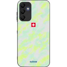 Samsung Galaxy A16 Case Hülle - Silikon schwarz Schweiz Away 2026 personalisierbares Fussballtrikot