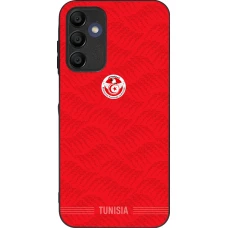 Coque Samsung Galaxy A16 - Silicone rigide noir Maillot de football Tunisie 2026 personnalisable