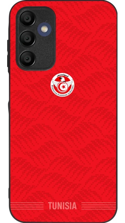 Samsung Galaxy A16 Case Hülle - Silikon schwarz Tunesien 2026 personalisierbares Fussballtrikot
