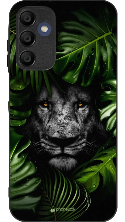 Samsung Galaxy A16 Case Hülle - Silikon schwarz Forest Lion