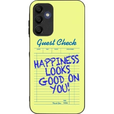 Coque Samsung Galaxy A16 - Silicone rigide noir Guest check 2026