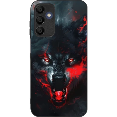 Samsung Galaxy A16 Case Hülle - Silikon schwarz Halloween 2024 mad werewolf
