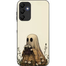 Samsung Galaxy A16 Case Hülle - Silikon schwarz Halloween 2025 Ghost gardener