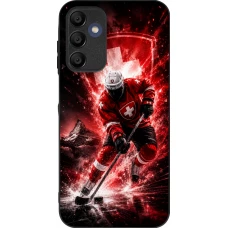 Coque Samsung Galaxy A16 - Silicone rigide noir Hockey World Championship Player