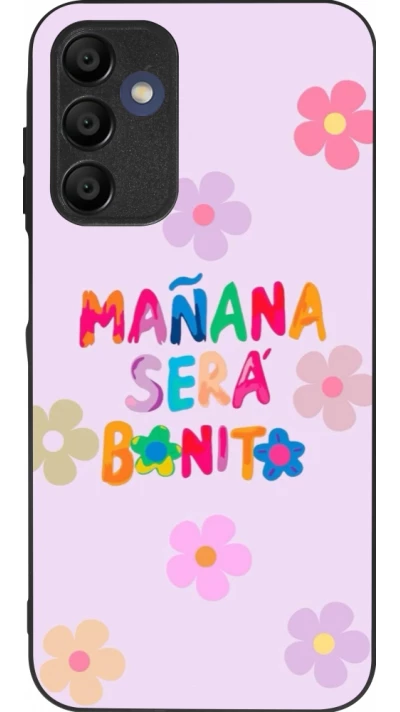 Samsung Galaxy A16 Case Hülle - Silikon schwarz Karol G Manana sera bonito
