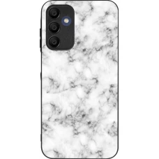 Samsung Galaxy A16 Case Hülle - Silikon schwarz Marble 01