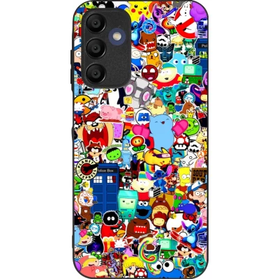 Coque Samsung Galaxy A16 - Silicone rigide noir Mixed cartoons