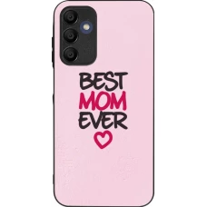 Coque Samsung Galaxy A16 - Silicone rigide noir Mom 2023 best Mom ever pink