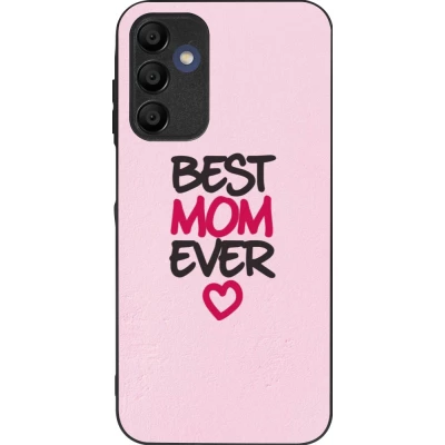 Samsung Galaxy A16 Case Hülle - Silikon schwarz Mom 2023 best Mom ever pink