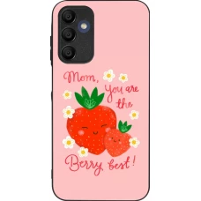 Samsung Galaxy A16 Case Hülle - Silikon schwarz Mom 2026 Berry best