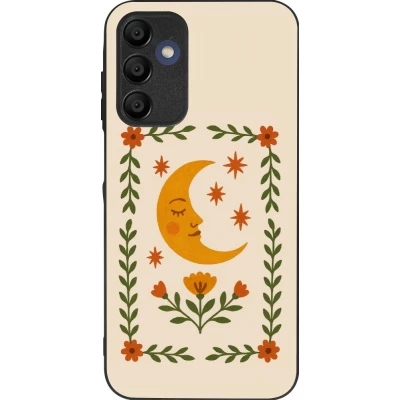Samsung Galaxy A16 Case Hülle - Silikon schwarz Half moon stamp 2026