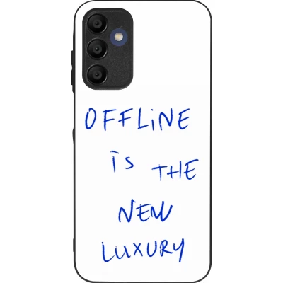 Samsung Galaxy A16 Case Hülle - Silikon schwarz Offline is the new luxury