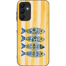 Coque Samsung Galaxy A16 - Silicone rigide noir Portuguese fish 2026