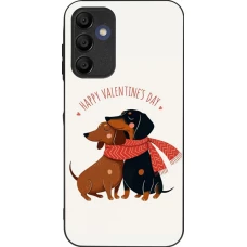 Coque Samsung Galaxy A16 - Silicone rigide noir Saint Valentines Day 26 Happy Valentine