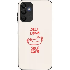 Samsung Galaxy A16 Case Hülle - Silikon schwarz Saint Valentines Day 26 Self love self care