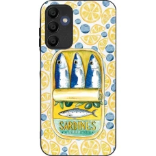 Samsung Galaxy A16 Case Hülle - Silikon schwarz Sardines in oil 2026
