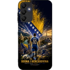 Samsung Galaxy A16 Case Hülle - Silikon schwarz Fussball Bosnien und Herzegowina splash 2026