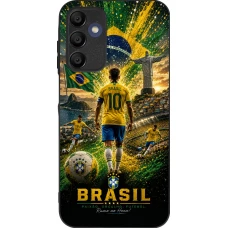 Samsung Galaxy A16 Case Hülle - Silikon schwarz Fussball Brasilien splash 2026