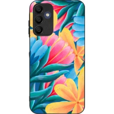 Coque Samsung Galaxy A16 - Silicone rigide noir Spring 23 colorful flowers
