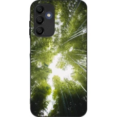 Samsung Galaxy A16 Case Hülle - Silikon schwarz Spring 23 forest blue sky