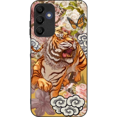 Coque Samsung Galaxy A16 - Silicone rigide noir Spring 23 japanese tiger