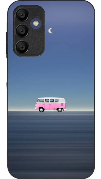 Samsung Galaxy A16 Case Hülle - Silikon schwarz Spring 23 pink bus