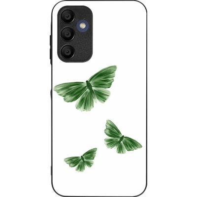 Coque Samsung Galaxy A16 - Silicone rigide noir Butterflies Spring 2026