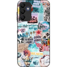 Coque Samsung Galaxy A16 - Silicone rigide noir Summer 20 collage