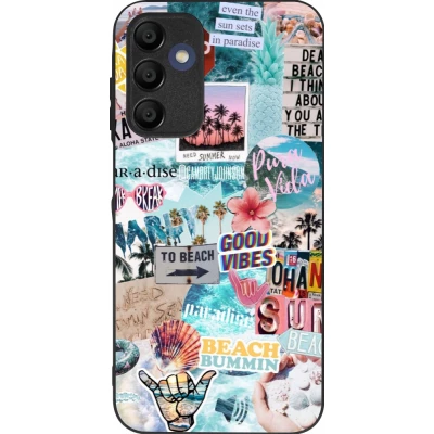 Samsung Galaxy A16 Case Hülle - Silikon schwarz Summer 20 collage