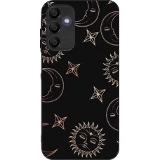 Samsung Galaxy A16 Case Hülle - Silikon schwarz Suns and Moons