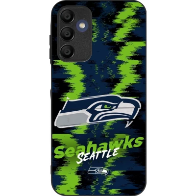 Samsung Galaxy A16 Case Hülle - Silikon schwarz Super Bowl 26 Seattle 2