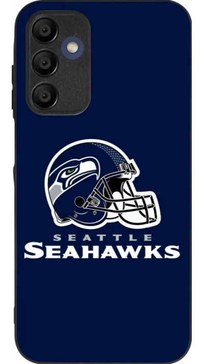 Samsung Galaxy A16 Case Hülle - Silikon schwarz Super Bowl 26 Seattle 3
