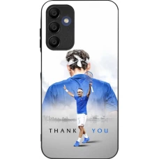 Coque Samsung Galaxy A16 - Silicone rigide noir Thank you Roger