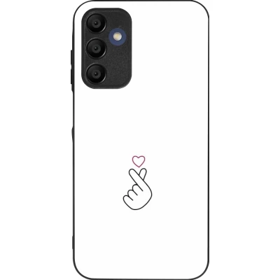 Coque Samsung Galaxy A16 - Silicone rigide noir Valentine 2024 heat by Millennials