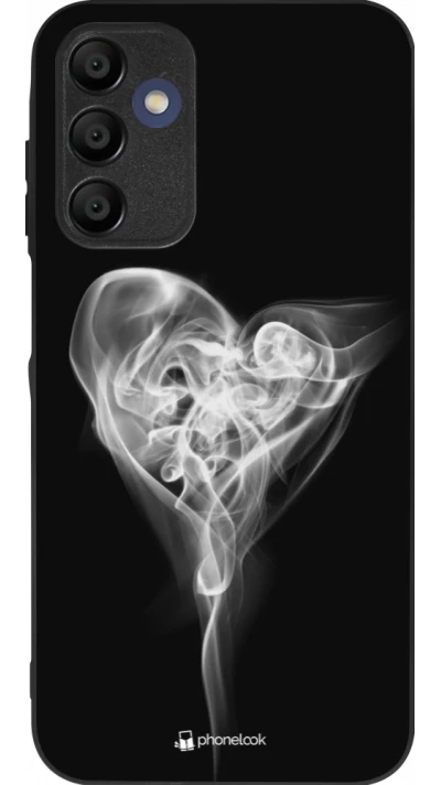 Samsung Galaxy A16 Case Hülle - Silikon schwarz Valentine 2022 Black Smoke