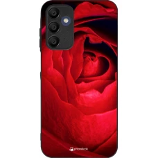 Coque Samsung Galaxy A16 - Silicone rigide noir Valentine 2022 Rose
