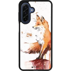Coque Samsung Galaxy A17 - Silicone rigide noir Autumn 21 Fox