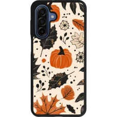Coque Samsung Galaxy A17 - Silicone rigide noir Autumn 2024 nature