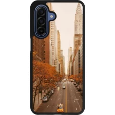 Coque Samsung Galaxy A17 - Silicone rigide noir Autumn 2024 New York city
