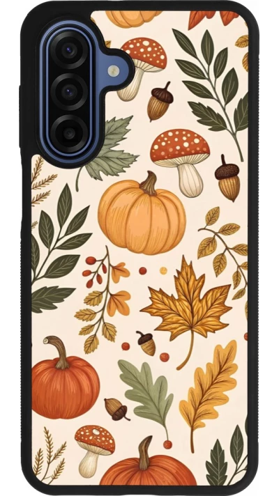 Coque Samsung Galaxy A17 - Silicone rigide noir Autumn 25 Autumn pattern
