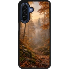 Coque Samsung Galaxy A17 - Silicone rigide noir Autumn 26 Autumn walk