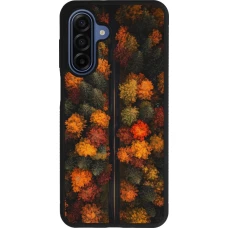Samsung Galaxy A17 Case Hülle - Silikon schwarz Autumn 26 Road in autumn